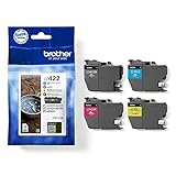 Brother Original LC-422VAL Tintenpatronen Value Pack MFC-J5340DW, MFC-J5345DW, MFC-J5740DW,...