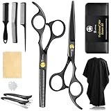 Bozhihong Friseurschere Set, 6.7 Zoll Professionelle Haarschere Set, Scharfe Haarschneideschere mit...
