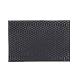 Relaxdays Gummi Fußmatte 60 x 40 cm Fußabtreter aus 100% Gummimaterial mit Anti-Rutsch-Funktion...