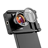 APEXEL Makro-Objektiv für iPhone 14 Pro, 100 mm Handyobjektiv + CPL-Filter, Makro-Objektivaufsatz...