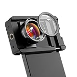 APEXEL Makro-Objektiv für iPhone, 100 mm Makrolinse Handy + CPL-Filter, Makro-Objektivaufsatz für...