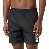 PUMA Herren Swim Men's Mid Shorts Swim Trunks, Schwarz, M