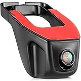 Retoo Auto Vorne Dashcam A mit G-Sensor, Autokamera Full HD mit 170 ° Weitwinkel, mit SD Karten...