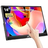 Kenowa 14 Zoll Tragbarer Monitor Touchscreen Portable Touch Bildschirm 1920x1080 IPS HDR FHD...