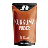Kurkuma Pulver 1kg – 100% naturrein & fein gemahlen – Gelbwurz (Curcuma longa) aus...