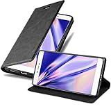 Cadorabo Hülle kompatibel mit Huawei P8 aus Premium Kunst Leder Flip Klappbare Stoßfeste...