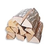 Brennholz Buche für Kamin, Pizzaofen, Grillholz, Feuerschale - luftgetrocknet, ofenfertig, hoher...