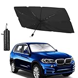 Sonnenschutz Auto Frontscheibe 140 * 80cm, Frontscheibenabdeckung Innen, Hitzeschutz Auto...