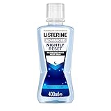 LISTERINE Advanced Nightly Reset milder Geschmack (400 ml), Mundspülung zur Reminalisierung des...