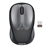 Logitech M235 Kabellose Maus, 2,4 GHz mit USB-Unifying-Empfänger, 1000 DPI Optical Tracking, 12...