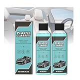 Kunststoffreiniger für Autos, wasserloses Sprühwachs, Kunststoff, Gummi, Lederreiniger, 120 ml,...