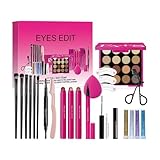 Augen-Make-up-Set – Make-up-Set für Frauen | Make-up-Set für Anfänger | Professionelles...