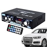 Zahoken Heimverstärker,Kompakt-Verstärker Stereoempfänger | Kabelloser HiFi Surround Player mit...