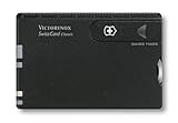Victorinox Multitool SwissCard in Lederetui grau-schwarz 0.7133.V