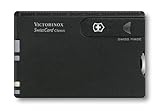 Victorinox Multitool SwissCard in Lederetui grau-schwarz 0.7133.V