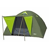 EXPLORER Zelt Iglu 2 Doppeldach Kuppelzelt mit Vordach Igluzelt 2-3 Personen 210x205x130cm 1500mm...