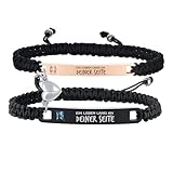 Gamtic Personalisierte Pärchen Armband Partnerarmbänder Geschenke - Edelstahl Armbänder...