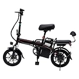 Akuoyiexemye 14 Zoll E-Bike Klappbar mit 48V/10AH Lithium Batterie & 250W Motor, Elektrofahrräder...