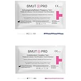 BMUT Kombi-Set 50x Ovulationstests (LH) und 20x Schwangerschaftstests (HCG) - Fruchtbarkeitstest –...