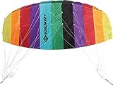 Schildkröt Dual Line Sport Kite, Zweileiner Lenkmatte, inkl. 25 kp Polyesterschnüre, 2x25m auf...