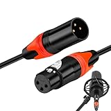 Generico Male to Female XLR Cable, Microphone Extension Cable, 3-pin Mic Cord, Speaker Cable,...