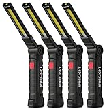 Coquimbo LED Arbeitsleuchte Werkstattlampe, Taschenlampe LED Aufladbar Werkstatt Handlampe mit...