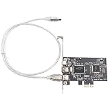 VBESTLIFE PCIE Firewire Karte, IEEE 1394 PCI Express Controller, 1394a Firewire 800 Adapter mit...