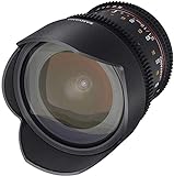 Samyang 10/3,1 Objektiv Video DSLR Canon EF manueller Fokus Videoobjektiv 0,8 Zahnkranz Gear,...