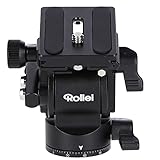 Rollei V5I Video Stativkopf für leichte und weiche Bewegungen, Ideal für den Einsatz auf...