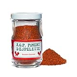 Boomers Gourmet - Piment d' Espelette AOP original Darguy Chili, Chilipulver - 1 Stück - 50 g