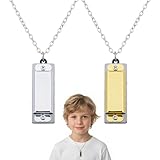 2 Mini mundharmonika kinder, mundharmonika Halskette, 4 Löcher, tragbare Kinderharmonika, geeignet...