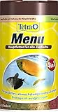 Tetra Min Menu Fischfutter - Hauptfuttermix mit 4 Spezialflocken in getrennten Kammern,...