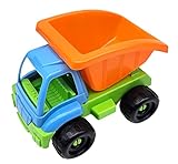 alldoro 60047 – Spielzeug LKW mit beweglicher Kippmulde für Kinder – bunt, aus Kunststoff –...