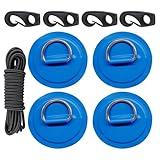 Hogvinnatil Befestigungsset für Kajakbrücke – Seil und Haken zur Befestigung für Kajak | Patch...