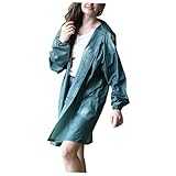 BESPORTBLE Wasserdichter Regenponcho Für Erwachsene Tragbarer Atmungsaktiver Regenmantel Mit...