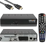 Medialink Head Black Hawk Z Full HD DVB-T2 Receiver (1080p, H.265, HDMI, USB2.0, SCART,...