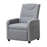 Thanaddo Relaxsessel Fernsehsessel Ruhesessel mit Liegefunktion, Einzelliege Sessel 140°...