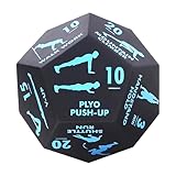 Würfeln Sie Würfel, üben Sie Würfel für das Training, 12-seitiges Yoga-Würfelspiel –...