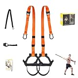 Moulyan Schlingentrainer,Schlingentrainer Sling Trainer Set mit Türanker Einstellbar Fitness...