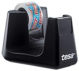 tesa Easy Cut SMART Klebebandabroller für Tische / Kompakter Tischabroller mit...