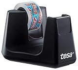 tesa Easy Cut SMART Klebebandabroller für Tische / Kompakter Tischabroller mit...