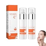 Vitamin-C-Serum fürs Gesicht – Anti-Aging- und aufhellendes Serum mit Retinol und Vitamin E,...