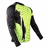 HO Soccer Adikt Pro Lime Blast - Langärmliges Torwarttrikot mit Polsterung, erleichtert die...