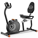 VANNECT Liegeergometer für Zuhause mit 16 verstellbaren Widerstandsstufen, Leise Liegerad...