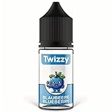 Twizzy Blaubeere Lebensmittelaroma - 30ml - Intensives Aroma – Ideal zum Backen, in Lebensmitteln...