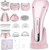 Mineup Rasierer Damen, 7-in-1 Intimrasierer für Frauen, Damenrasierer Elektrisch, mit...