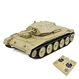 Metalakaerr RC Panzer Maßstab 1:16 2.4G British Crusader RC Panzermodell mit Rauch- und...