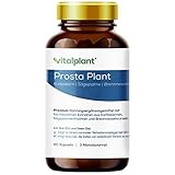 Vitalplant® Prosta Plant Kapseln im Braunglas | einzigartige Zusammensetzung aus...