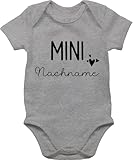 Body Junge Mädchen - Zur - Mini Nachname | Schwangerschaft verkünden Geschenk Geburt Baby - 1/3...