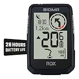 SIGMA ROX 2.0 Endurance Black | 26h Akkulaufzeit | kabelloser Fahrradcomputer | GPS und Navigation...